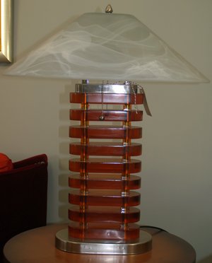 Art Deco tafellamp model Two