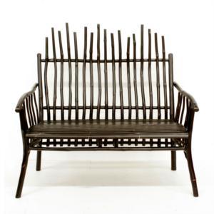 Loveseat Bamboo black Pol's Potten