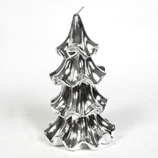 Tree Silver S (kerst)kaars van Pol's Potten