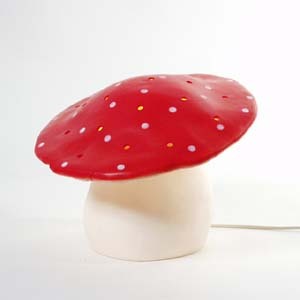 Mushroom with light red van Pol's Potten