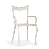 Dining armchair white van Pol's Potten