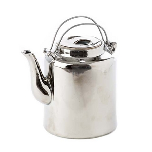 Teapot silver small van Pol's Potten