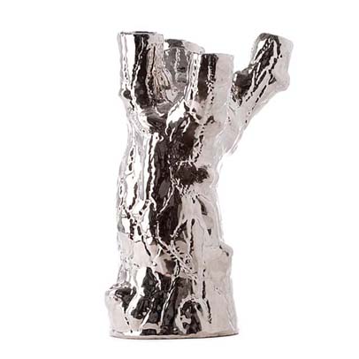 Tree vase zilver van Pol's Potten