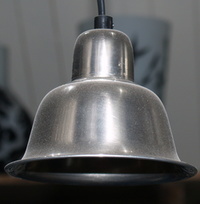 hanglamp Klok metaal PTMD